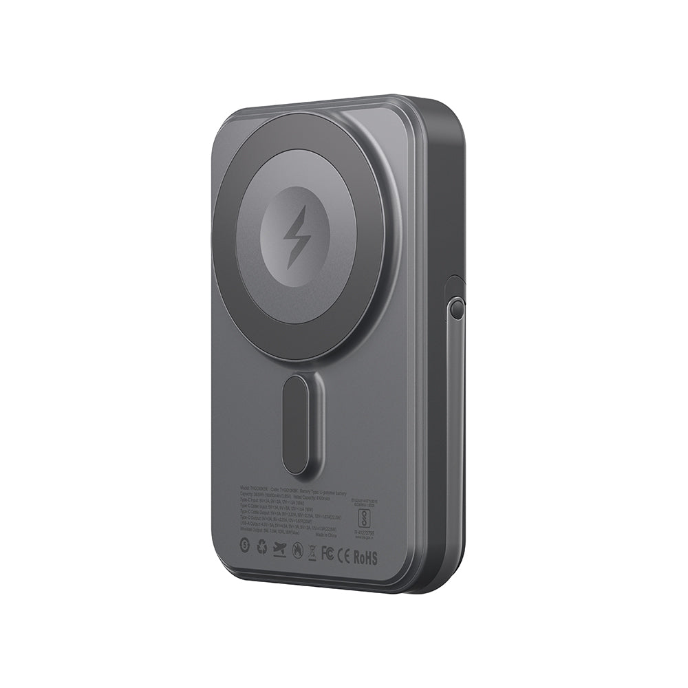 Amazingthing Thunder Go Akıllı Saat Kablosuz Şarj Özellikli PD 22.5W Standlı 15W 10000mAh Kablosuz Powerbank Amazingthing Thunder Go Akıllı Saat Kablosuz Şarj Özellikli PD 22.5W Standlı 15W 10000mAh Kablosuz Powerbank